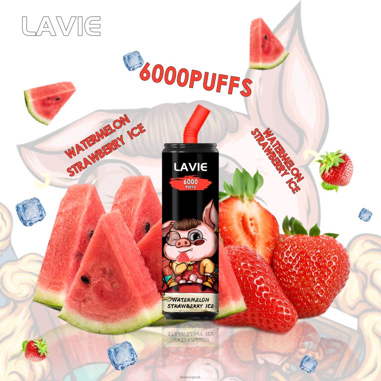 P062P267 Lavie Vape Price - Watermelon Strawberry Ice LAVIE Coke BAR 6000 Puffs