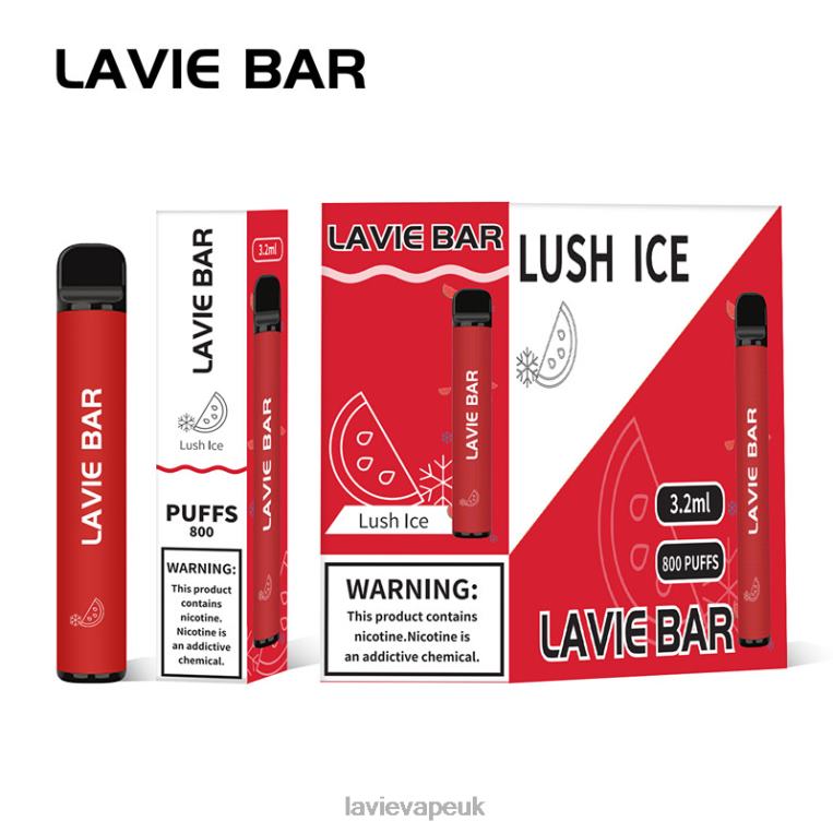 P062P308 Lavie Vape Review - Lush Ice LAVIE BAR 800 Puffs