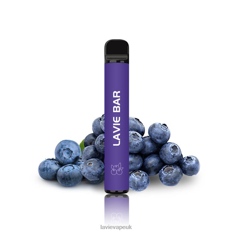 P062P318 Lavie Vape - Blueberry LAVIE BAR 2% Version 800 Puffs